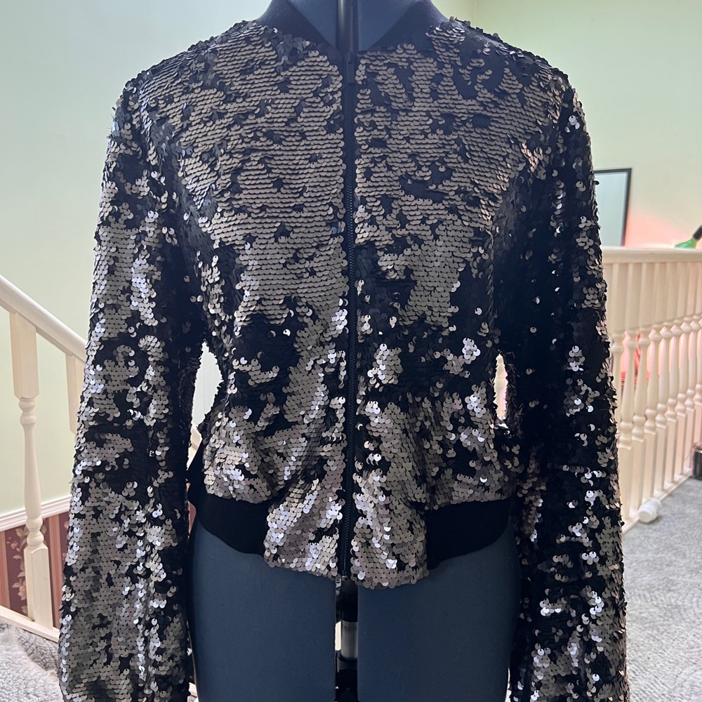 Sequin jacket